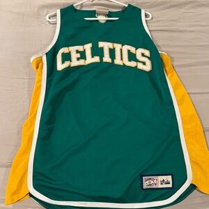Mitchell & Ness Green and Yellow Celtics Jersey Hardwood Classic